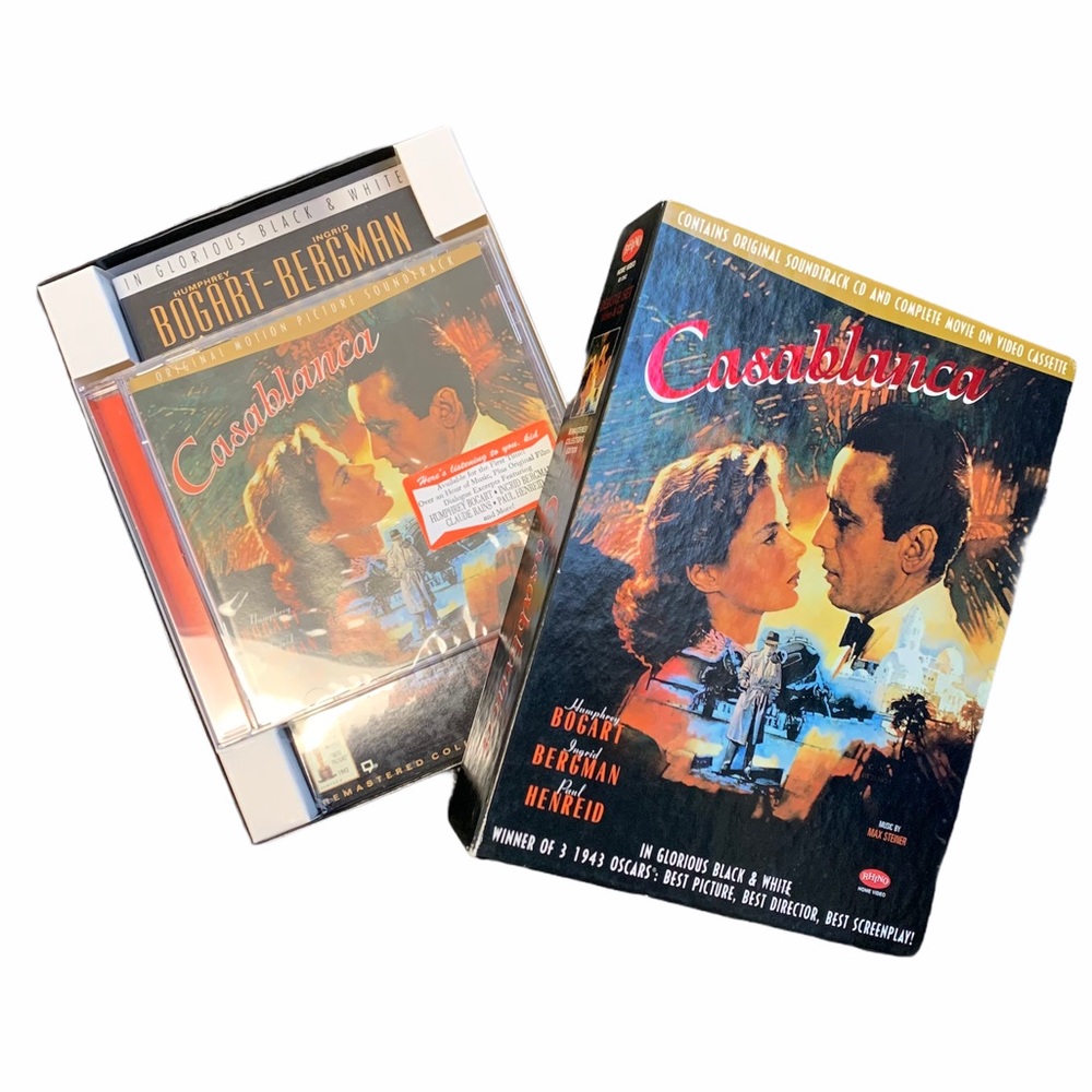 Vintage Casablanca Deluxe Set Video & CD Rhino